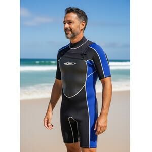 Galyan's Men's Wetsuit  3XL Aqualite 3x2mm Super Stretch Neoprene 80% Nylon 20%